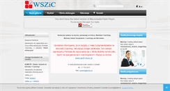 Desktop Screenshot of coaching.wszic.pl